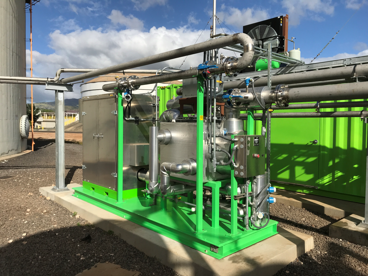 Custom renewable natural gas (RNG) skid